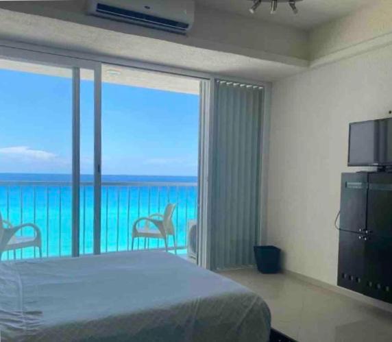 Studio Oceanfront Prime Location Cancun Bagian luar foto